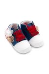 Funny 7011 Premium Bağcıklı Bebek İlk Adım Ayakkabı Mavi